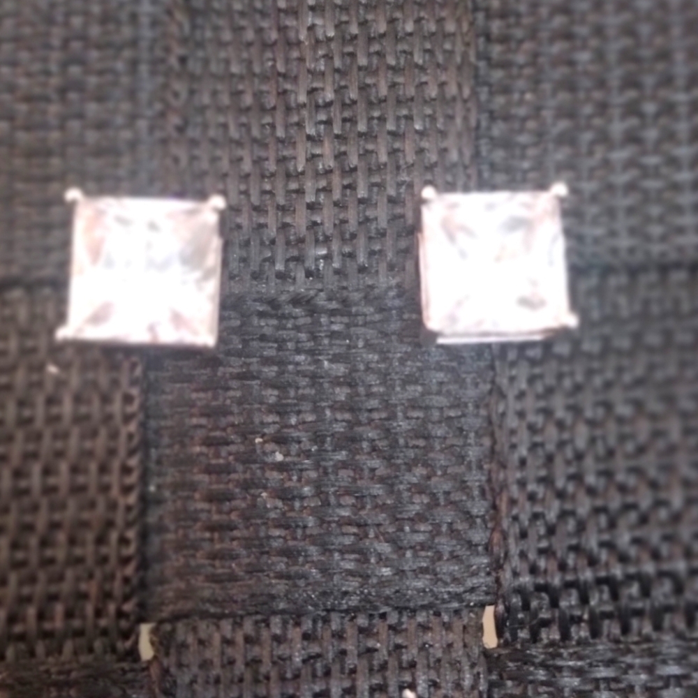 Sterling Silver 925 Cubic Studs